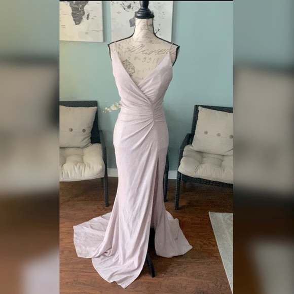 Sparkly formal dress sz 8 - Picture 1 of 4